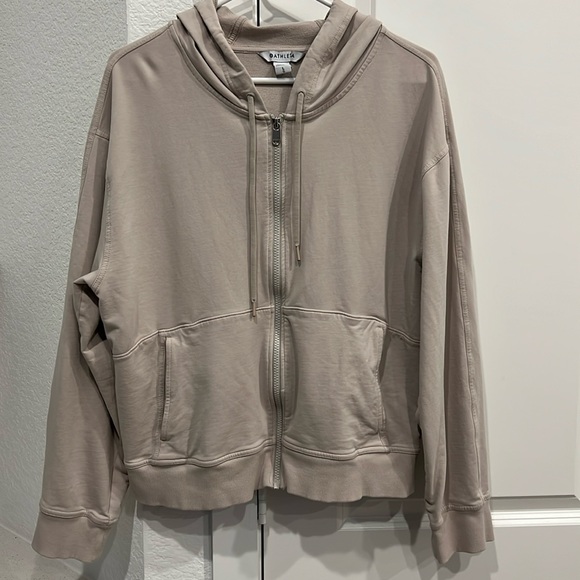 Athleta Terry Zip Sweatshirt - Picture 1 of 7